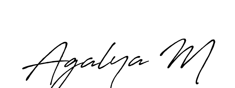 Make a short Agalya M signature style. Manage your documents anywhere anytime using Antro_Vectra_Bolder. Create and add eSignatures, submit forms, share and send files easily. Agalya M signature style 7 images and pictures png