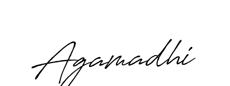 You can use this online signature creator to create a handwritten signature for the name Agamadhi. This is the best online autograph maker. Agamadhi signature style 7 images and pictures png