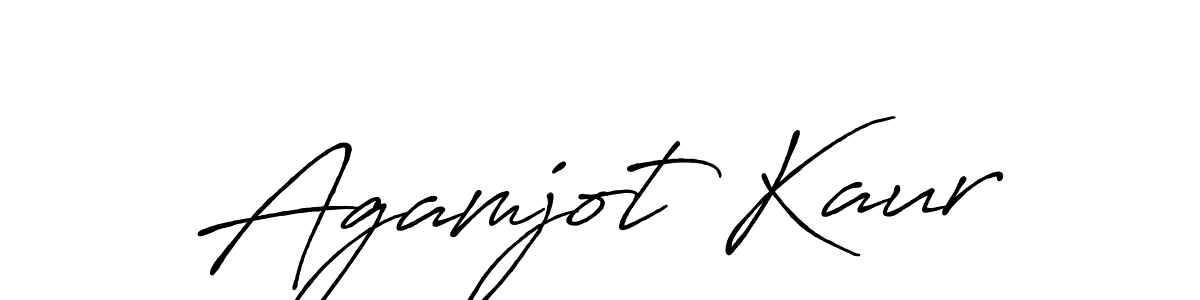 Use a signature maker to create a handwritten signature online. With this signature software, you can design (Antro_Vectra_Bolder) your own signature for name Agamjot Kaur. Agamjot Kaur signature style 7 images and pictures png