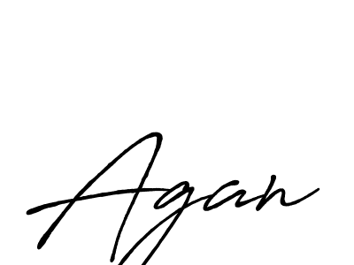 if you are searching for the best signature style for your name Agan. so please give up your signature search. here we have designed multiple signature styles  using Antro_Vectra_Bolder. Agan signature style 7 images and pictures png