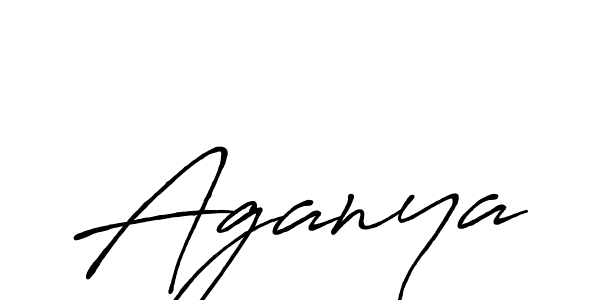 Aganya stylish signature style. Best Handwritten Sign (Antro_Vectra_Bolder) for my name. Handwritten Signature Collection Ideas for my name Aganya. Aganya signature style 7 images and pictures png