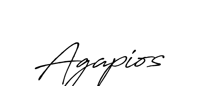 Similarly Antro_Vectra_Bolder is the best handwritten signature design. Signature creator online .You can use it as an online autograph creator for name Agapios. Agapios signature style 7 images and pictures png