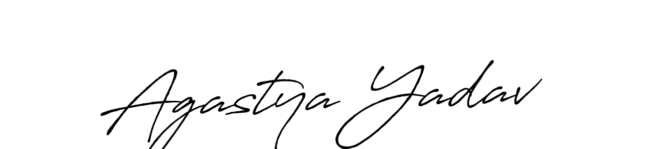Antro_Vectra_Bolder is a professional signature style that is perfect for those who want to add a touch of class to their signature. It is also a great choice for those who want to make their signature more unique. Get Agastya Yadav name to fancy signature for free. Agastya Yadav signature style 7 images and pictures png
