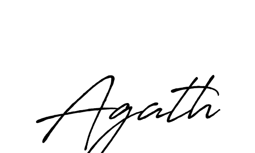 It looks lik you need a new signature style for name Agath. Design unique handwritten (Antro_Vectra_Bolder) signature with our free signature maker in just a few clicks. Agath signature style 7 images and pictures png