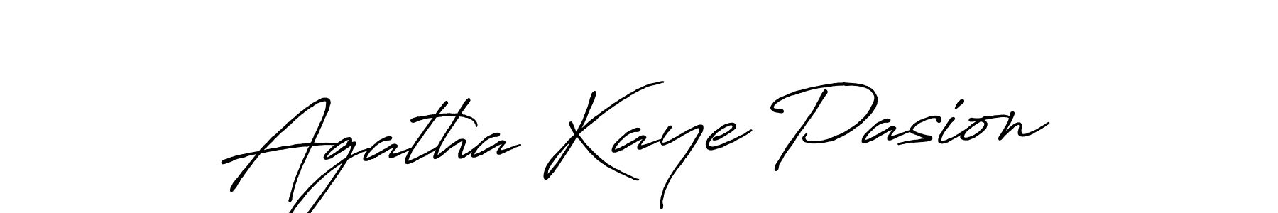 How to make Agatha Kaye Pasion name signature. Use Antro_Vectra_Bolder style for creating short signs online. This is the latest handwritten sign. Agatha Kaye Pasion signature style 7 images and pictures png