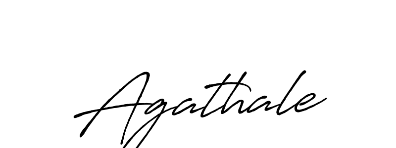 How to make Agathale signature? Antro_Vectra_Bolder is a professional autograph style. Create handwritten signature for Agathale name. Agathale signature style 7 images and pictures png