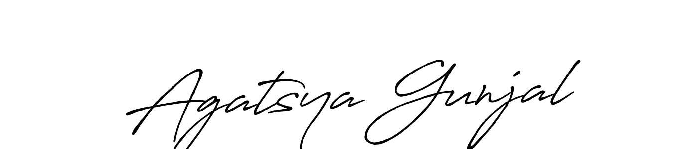 How to Draw Agatsya Gunjal signature style? Antro_Vectra_Bolder is a latest design signature styles for name Agatsya Gunjal. Agatsya Gunjal signature style 7 images and pictures png
