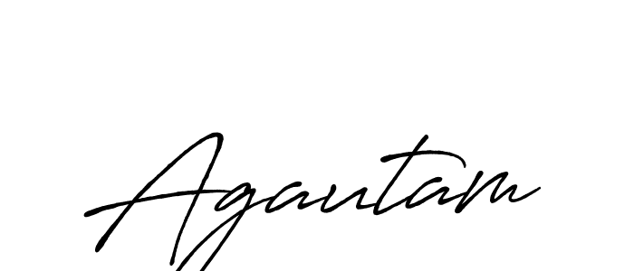 How to Draw Agautam signature style? Antro_Vectra_Bolder is a latest design signature styles for name Agautam. Agautam signature style 7 images and pictures png