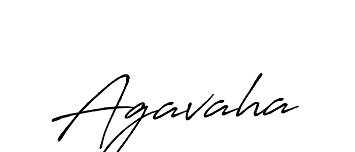 Agavaha stylish signature style. Best Handwritten Sign (Antro_Vectra_Bolder) for my name. Handwritten Signature Collection Ideas for my name Agavaha. Agavaha signature style 7 images and pictures png