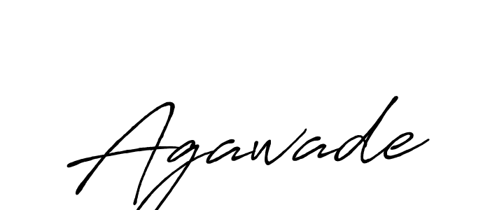 How to make Agawade signature? Antro_Vectra_Bolder is a professional autograph style. Create handwritten signature for Agawade name. Agawade signature style 7 images and pictures png