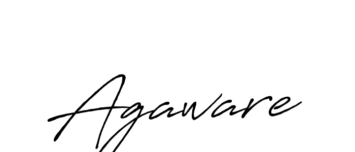 How to make Agaware signature? Antro_Vectra_Bolder is a professional autograph style. Create handwritten signature for Agaware name. Agaware signature style 7 images and pictures png