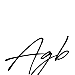 Make a beautiful signature design for name Agb. With this signature (Antro_Vectra_Bolder) style, you can create a handwritten signature for free. Agb signature style 7 images and pictures png