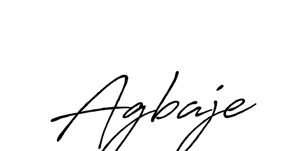 Once you've used our free online signature maker to create your best signature Antro_Vectra_Bolder style, it's time to enjoy all of the benefits that Agbaje name signing documents. Agbaje signature style 7 images and pictures png