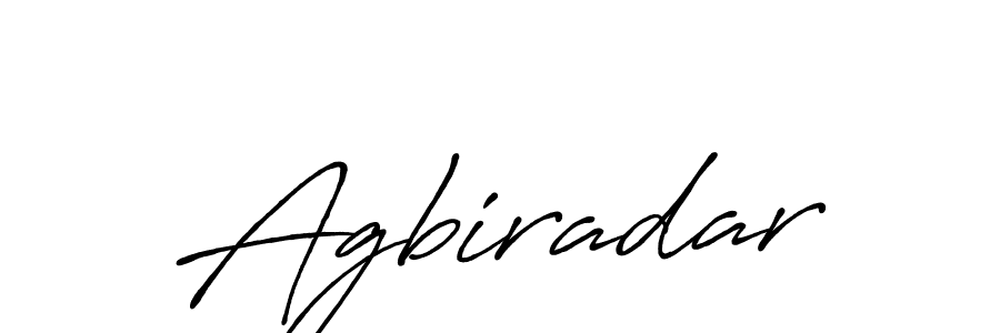 Once you've used our free online signature maker to create your best signature Antro_Vectra_Bolder style, it's time to enjoy all of the benefits that Agbiradar name signing documents. Agbiradar signature style 7 images and pictures png