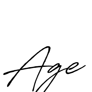 Also we have Age name is the best signature style. Create professional handwritten signature collection using Antro_Vectra_Bolder autograph style. Age signature style 7 images and pictures png