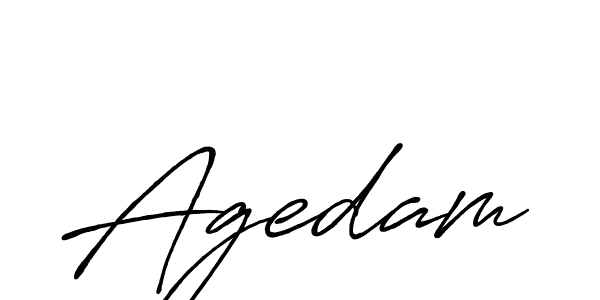 Also You can easily find your signature by using the search form. We will create Agedam name handwritten signature images for you free of cost using Antro_Vectra_Bolder sign style. Agedam signature style 7 images and pictures png