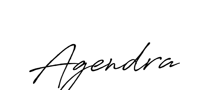 How to make Agendra name signature. Use Antro_Vectra_Bolder style for creating short signs online. This is the latest handwritten sign. Agendra signature style 7 images and pictures png