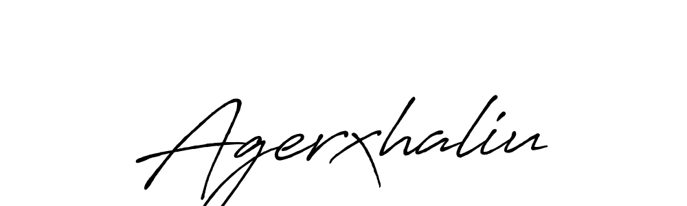 Also we have Agerxhaliu name is the best signature style. Create professional handwritten signature collection using Antro_Vectra_Bolder autograph style. Agerxhaliu signature style 7 images and pictures png