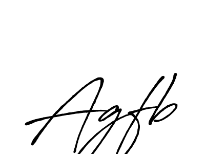 Design your own signature with our free online signature maker. With this signature software, you can create a handwritten (Antro_Vectra_Bolder) signature for name Agfb. Agfb signature style 7 images and pictures png