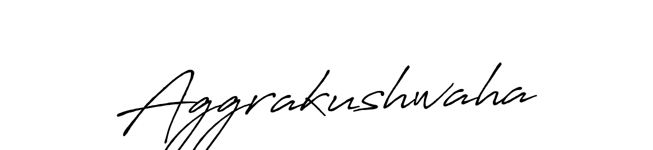 Antro_Vectra_Bolder is a professional signature style that is perfect for those who want to add a touch of class to their signature. It is also a great choice for those who want to make their signature more unique. Get Aggrakushwaha name to fancy signature for free. Aggrakushwaha signature style 7 images and pictures png