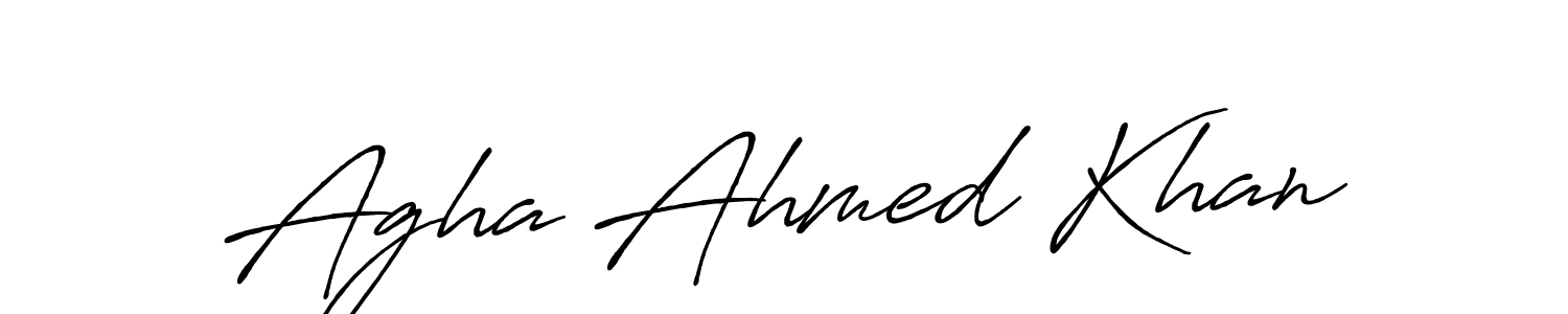 if you are searching for the best signature style for your name Agha Ahmed Khan. so please give up your signature search. here we have designed multiple signature styles  using Antro_Vectra_Bolder. Agha Ahmed Khan signature style 7 images and pictures png
