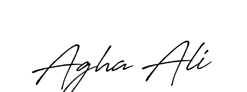 The best way (Antro_Vectra_Bolder) to make a short signature is to pick only two or three words in your name. The name Agha Ali include a total of six letters. For converting this name. Agha Ali signature style 7 images and pictures png