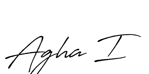 Similarly Antro_Vectra_Bolder is the best handwritten signature design. Signature creator online .You can use it as an online autograph creator for name Agha I. Agha I signature style 7 images and pictures png