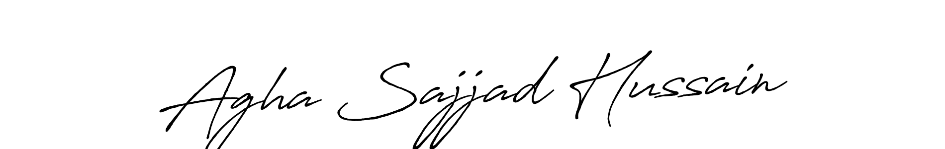 Also You can easily find your signature by using the search form. We will create Agha Sajjad Hussain name handwritten signature images for you free of cost using Antro_Vectra_Bolder sign style. Agha Sajjad Hussain signature style 7 images and pictures png