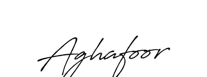 Aghafoor stylish signature style. Best Handwritten Sign (Antro_Vectra_Bolder) for my name. Handwritten Signature Collection Ideas for my name Aghafoor. Aghafoor signature style 7 images and pictures png