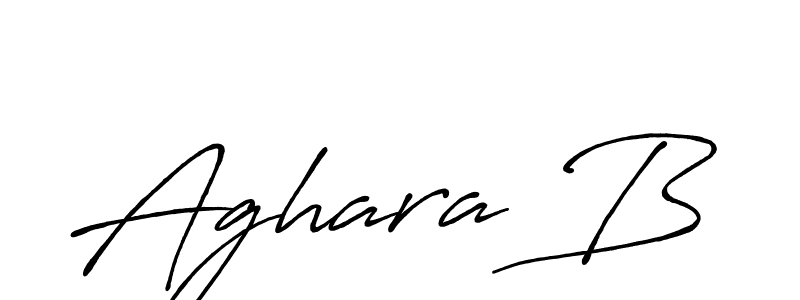 It looks lik you need a new signature style for name Aghara B. Design unique handwritten (Antro_Vectra_Bolder) signature with our free signature maker in just a few clicks. Aghara B signature style 7 images and pictures png