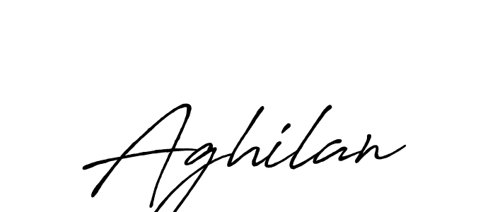 Create a beautiful signature design for name Aghilan. With this signature (Antro_Vectra_Bolder) fonts, you can make a handwritten signature for free. Aghilan signature style 7 images and pictures png
