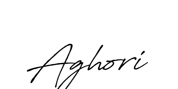 Make a beautiful signature design for name Aghori. With this signature (Antro_Vectra_Bolder) style, you can create a handwritten signature for free. Aghori signature style 7 images and pictures png