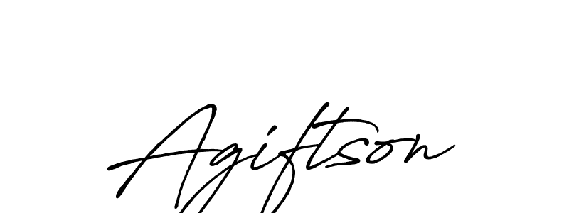 if you are searching for the best signature style for your name Agiftson. so please give up your signature search. here we have designed multiple signature styles  using Antro_Vectra_Bolder. Agiftson signature style 7 images and pictures png