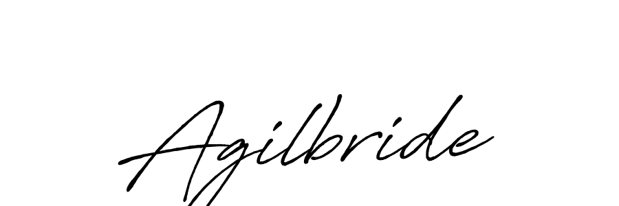 Once you've used our free online signature maker to create your best signature Antro_Vectra_Bolder style, it's time to enjoy all of the benefits that Agilbride name signing documents. Agilbride signature style 7 images and pictures png