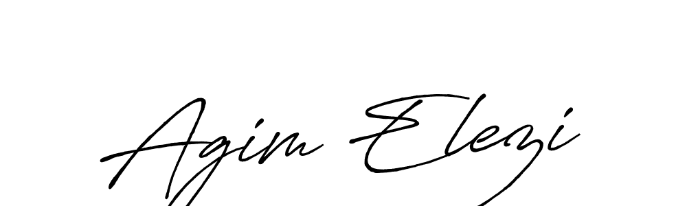 You should practise on your own different ways (Antro_Vectra_Bolder) to write your name (Agim Elezi) in signature. don't let someone else do it for you. Agim Elezi signature style 7 images and pictures png