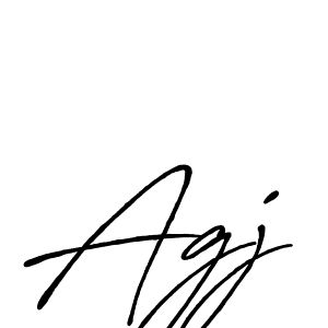 It looks lik you need a new signature style for name Agj. Design unique handwritten (Antro_Vectra_Bolder) signature with our free signature maker in just a few clicks. Agj signature style 7 images and pictures png