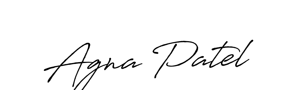 You can use this online signature creator to create a handwritten signature for the name Agna Patel. This is the best online autograph maker. Agna Patel signature style 7 images and pictures png