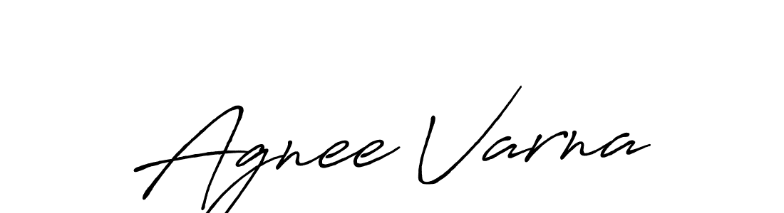 You can use this online signature creator to create a handwritten signature for the name Agnee Varna. This is the best online autograph maker. Agnee Varna signature style 7 images and pictures png