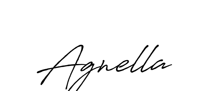 See photos of Agnella official signature by Spectra . Check more albums & portfolios. Read reviews & check more about Antro_Vectra_Bolder font. Agnella signature style 7 images and pictures png