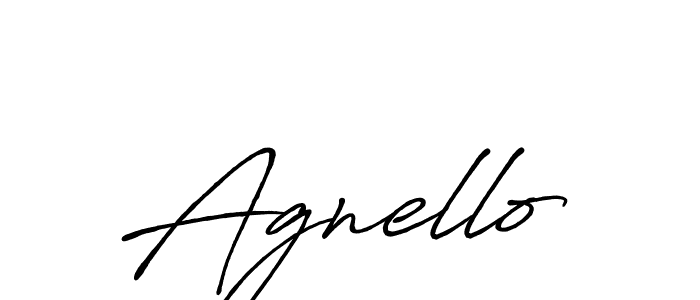 Make a short Agnello signature style. Manage your documents anywhere anytime using Antro_Vectra_Bolder. Create and add eSignatures, submit forms, share and send files easily. Agnello signature style 7 images and pictures png