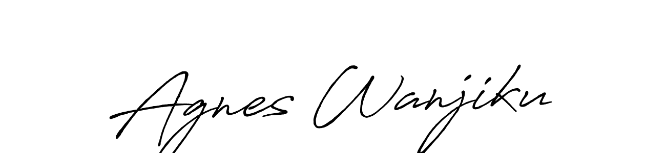 You can use this online signature creator to create a handwritten signature for the name Agnes Wanjiku. This is the best online autograph maker. Agnes Wanjiku signature style 7 images and pictures png