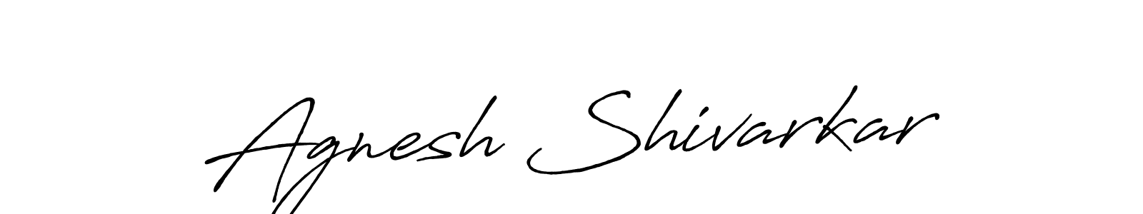 How to make Agnesh Shivarkar signature? Antro_Vectra_Bolder is a professional autograph style. Create handwritten signature for Agnesh Shivarkar name. Agnesh Shivarkar signature style 7 images and pictures png
