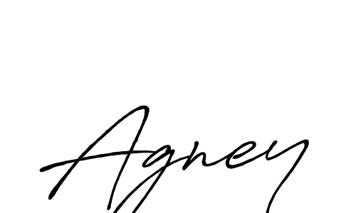 Create a beautiful signature design for name Agney. With this signature (Antro_Vectra_Bolder) fonts, you can make a handwritten signature for free. Agney signature style 7 images and pictures png