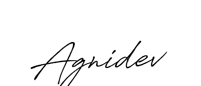 The best way (Antro_Vectra_Bolder) to make a short signature is to pick only two or three words in your name. The name Agnidev include a total of six letters. For converting this name. Agnidev signature style 7 images and pictures png