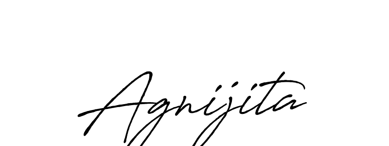 Here are the top 10 professional signature styles for the name Agnijita. These are the best autograph styles you can use for your name. Agnijita signature style 7 images and pictures png