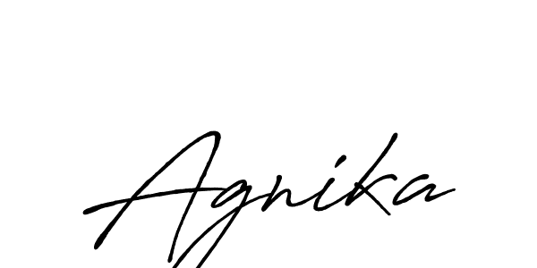 Also You can easily find your signature by using the search form. We will create Agnika name handwritten signature images for you free of cost using Antro_Vectra_Bolder sign style. Agnika signature style 7 images and pictures png