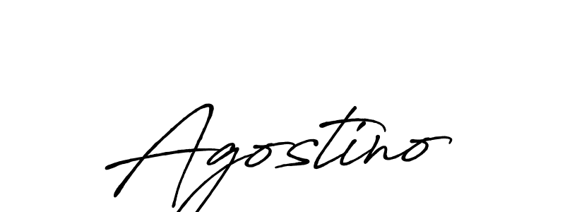 Also we have Agostino name is the best signature style. Create professional handwritten signature collection using Antro_Vectra_Bolder autograph style. Agostino signature style 7 images and pictures png