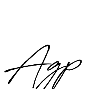 Design your own signature with our free online signature maker. With this signature software, you can create a handwritten (Antro_Vectra_Bolder) signature for name Agp. Agp signature style 7 images and pictures png