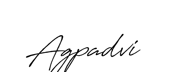 Antro_Vectra_Bolder is a professional signature style that is perfect for those who want to add a touch of class to their signature. It is also a great choice for those who want to make their signature more unique. Get Agpadvi name to fancy signature for free. Agpadvi signature style 7 images and pictures png