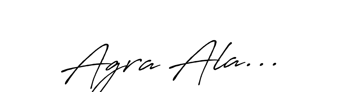 Also You can easily find your signature by using the search form. We will create Agra Ala... name handwritten signature images for you free of cost using Antro_Vectra_Bolder sign style. Agra Ala... signature style 7 images and pictures png